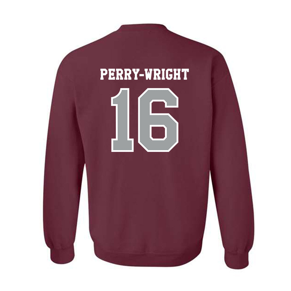 Texas A&M - NCAA Football : Bryce Perry-Wright - Classic Shersey Crewneck Sweatshirt-1