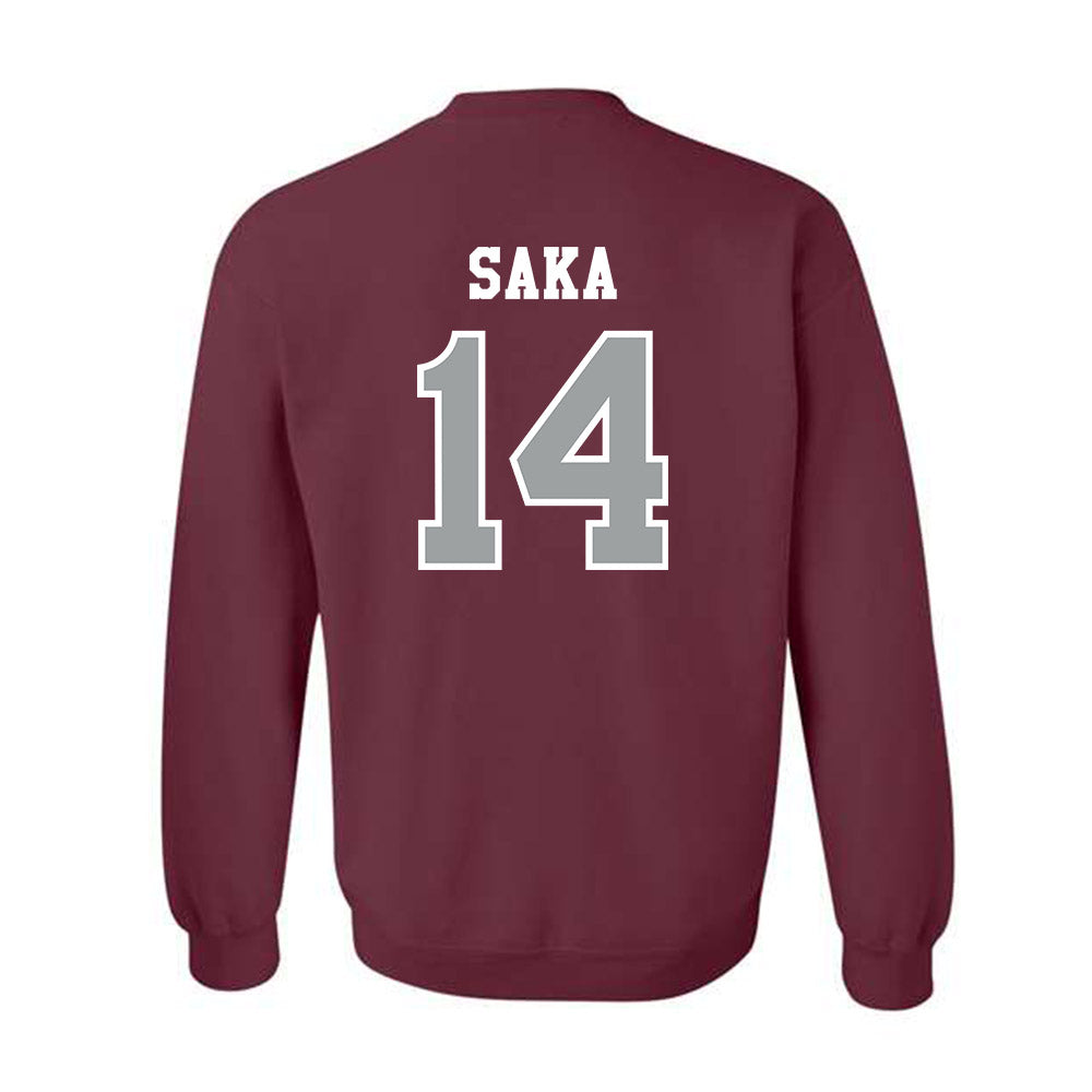Texas A&M - NCAA Football : Anto Saka - Classic Shersey Crewneck Sweatshirt-1