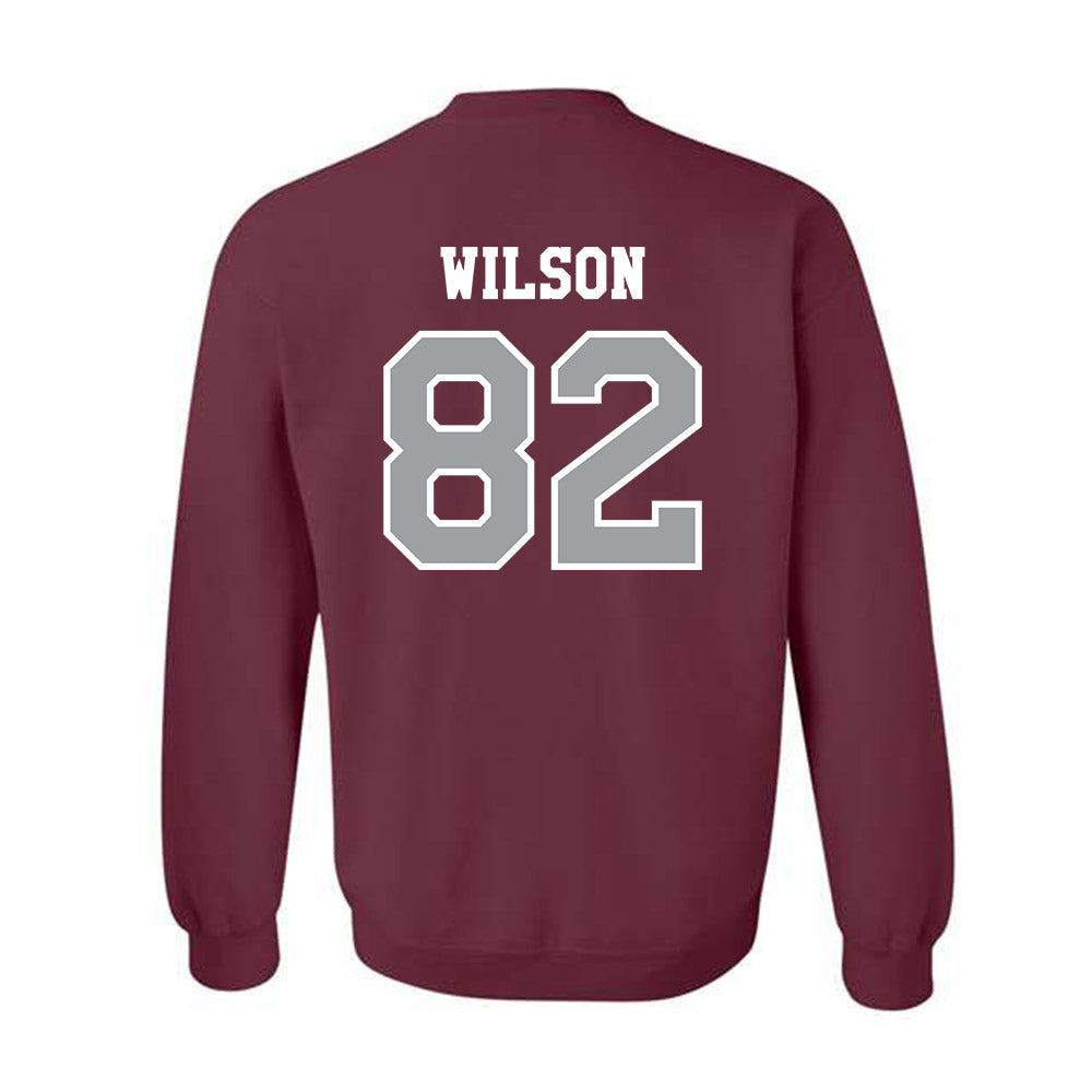 Texas A&M - NCAA Football : Jonah Wilson - Classic Shersey Crewneck Sweatshirt-1