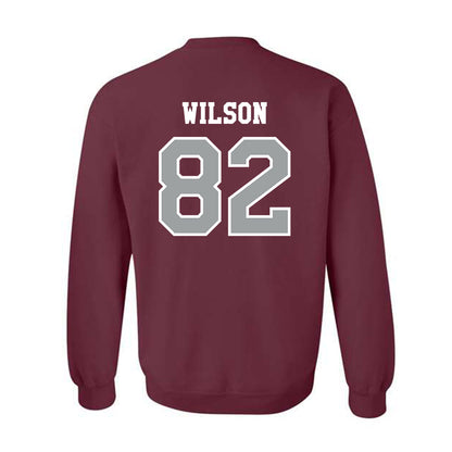 Texas A&M - NCAA Football : Jonah Wilson - Classic Shersey Crewneck Sweatshirt-1