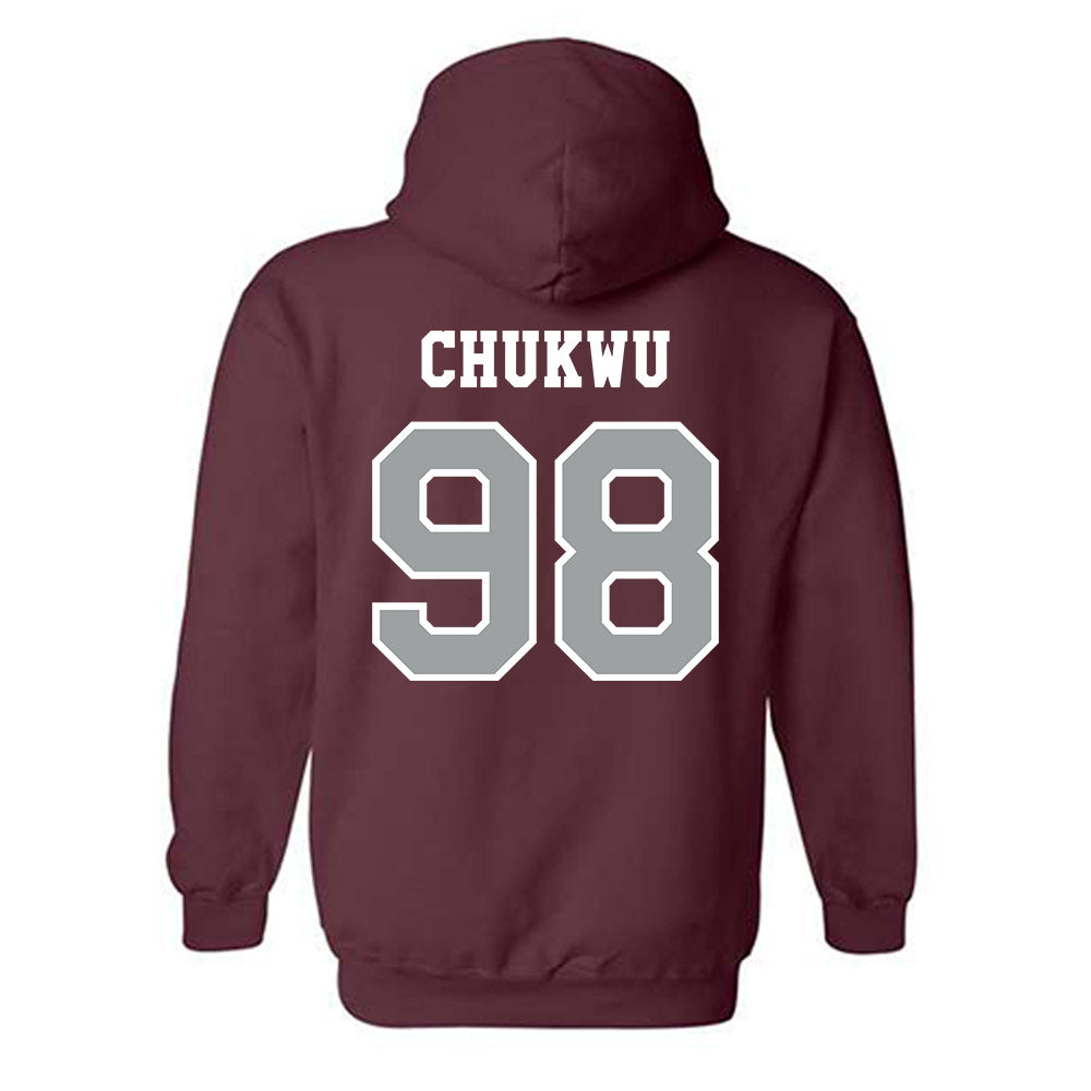 Texas A&M - NCAA Football : Jesse Chukwu - Classic Shersey Hooded Sweatshirt-1