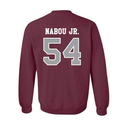 Texas A&M - NCAA Football : Mark Nabou Jr. - Classic Shersey Crewneck Sweatshirt-1