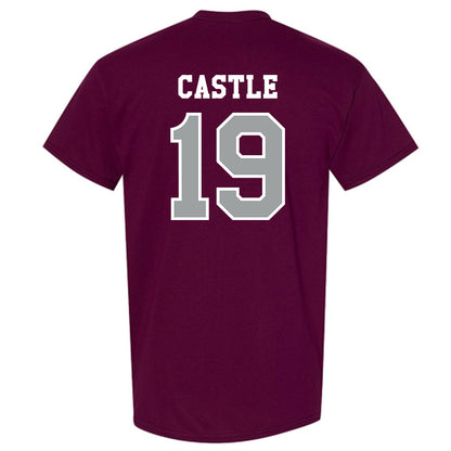 Texas A&M - NCAA Women's Volleyball : Kaia Castle - Classic Shersey T-Shirt-1