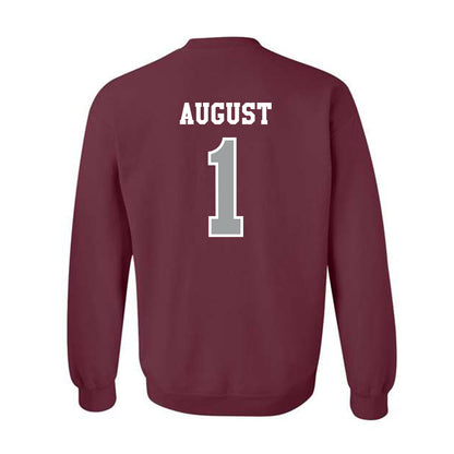 Texas A&M - NCAA Women's Soccer : Makenna August - Classic Shersey Crewneck Sweatshirt-1