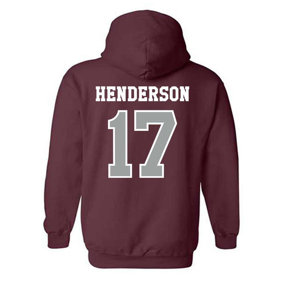 Texas A&M - NCAA Football : Ryan Henderson - Classic Shersey Hooded Sweatshirt-1