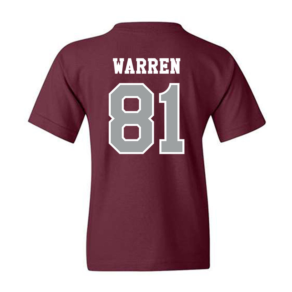 Texas A&M - NCAA Football : Jayden Warren - Classic Shersey Youth T-Shirt-1