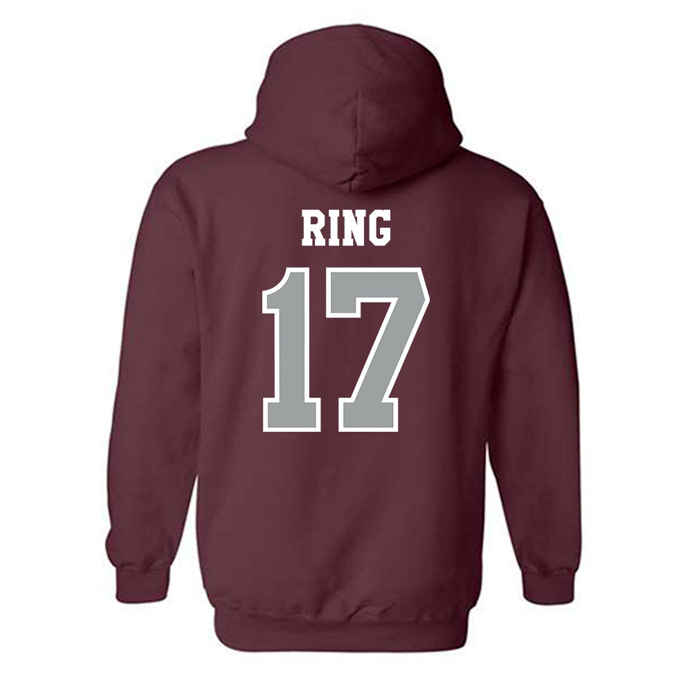 Texas A&M - NCAA Women's Volleyball : Natalie Ring - Classic Shersey Hooded Sweatshirt-1