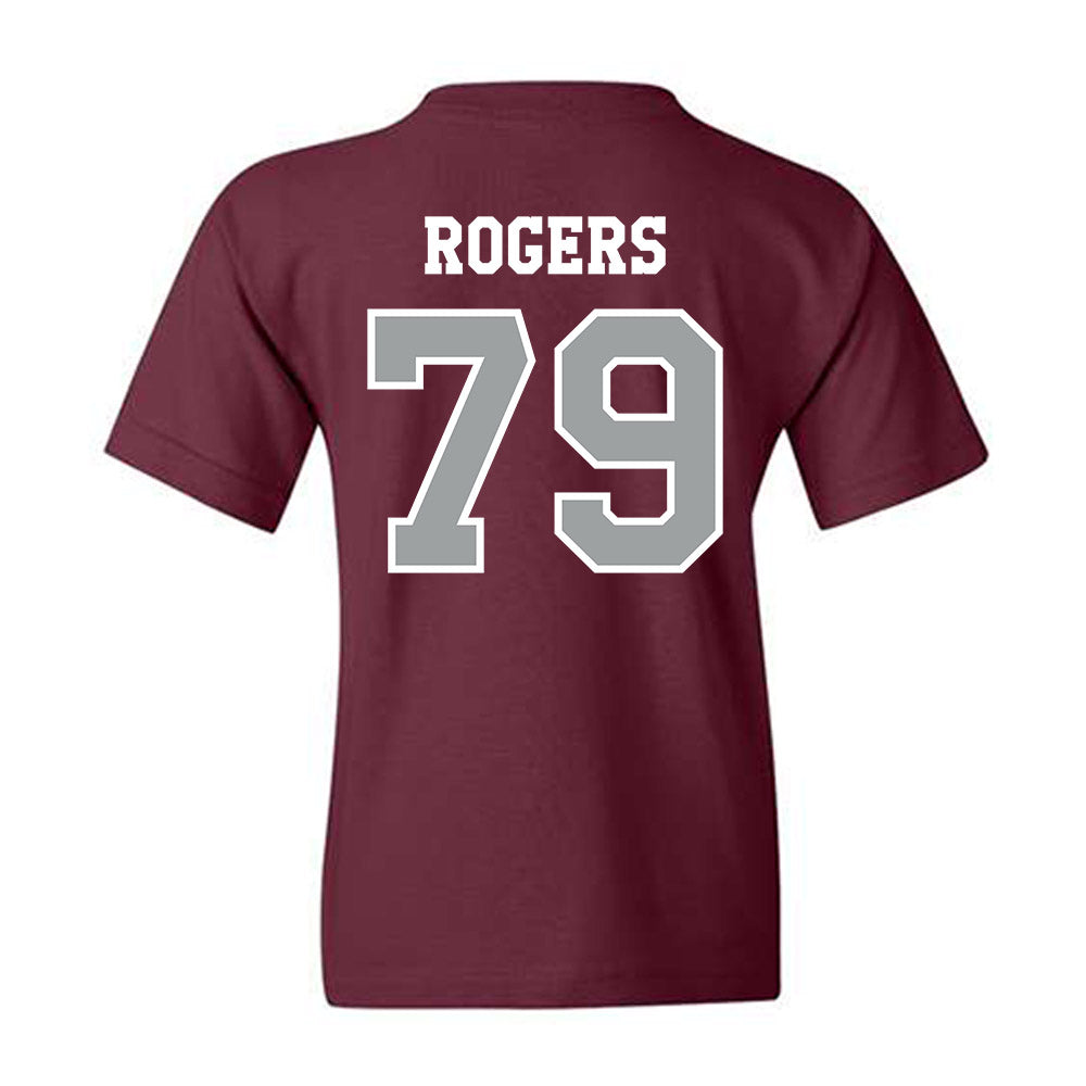 Texas A&M - NCAA Football : Lamont Rogers - Classic Shersey Youth T-Shirt-1