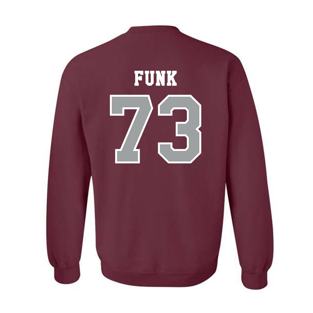 Texas A&M - NCAA Football : Ashton Funk - Classic Shersey Crewneck Sweatshirt-1