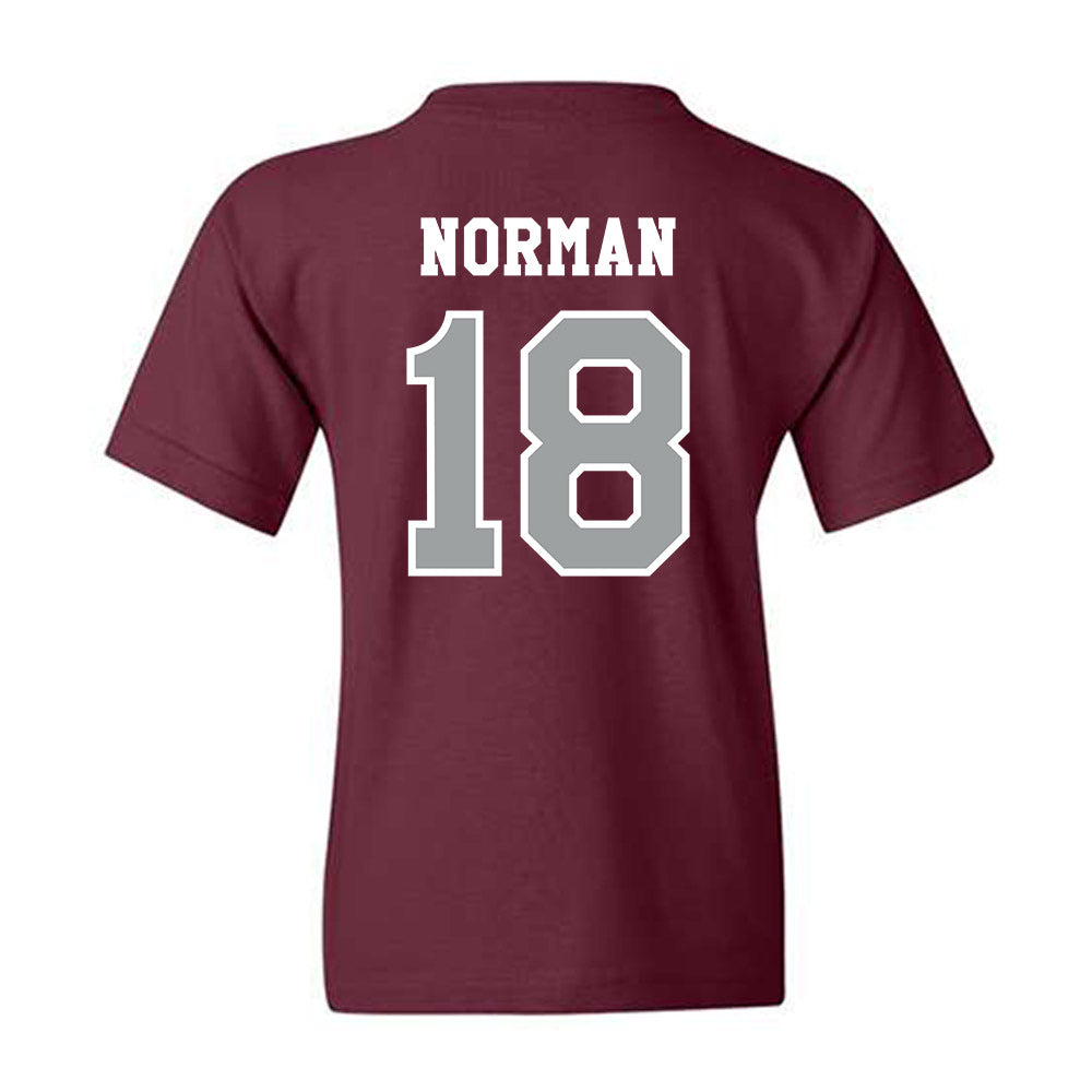 Texas A&M - NCAA Football : TK Norman - Classic Shersey Youth T-Shirt-1