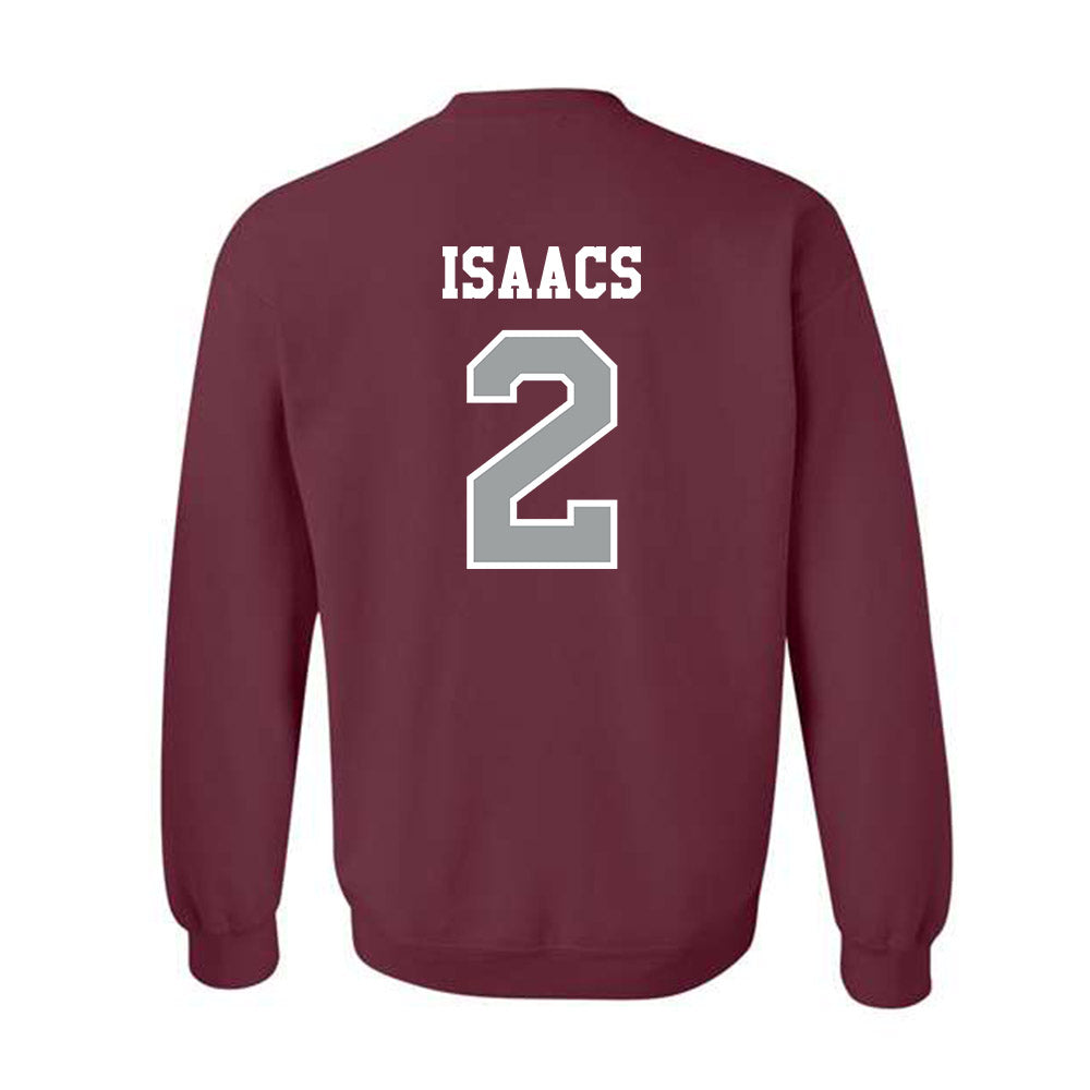 Texas A&M - NCAA Men's Basketball : Pop Isaacs - Classic Shersey Crewneck Sweatshirt-1