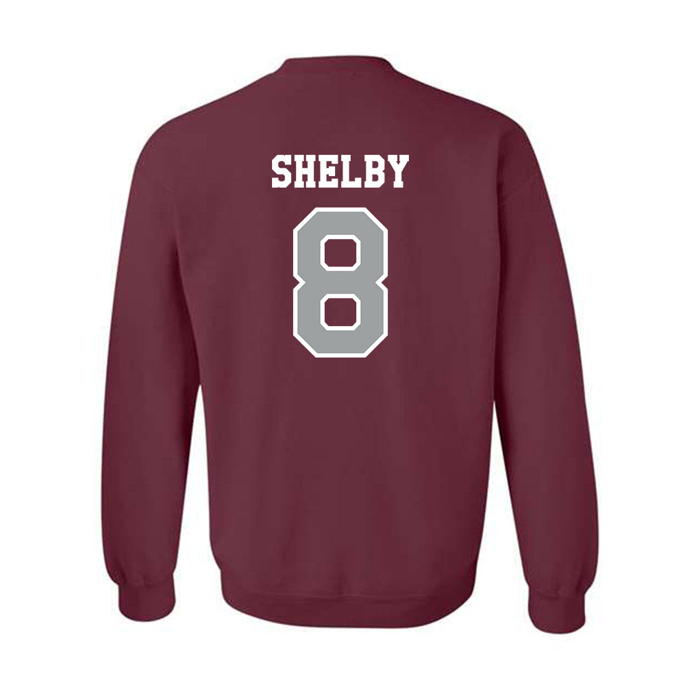 Texas A&M - NCAA Men's Basketball : Noah Shelby - Classic Shersey Crewneck Sweatshirt-1