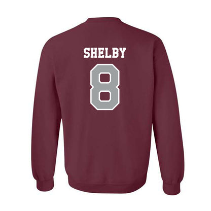 Texas A&M - NCAA Men's Basketball : Noah Shelby - Classic Shersey Crewneck Sweatshirt-1