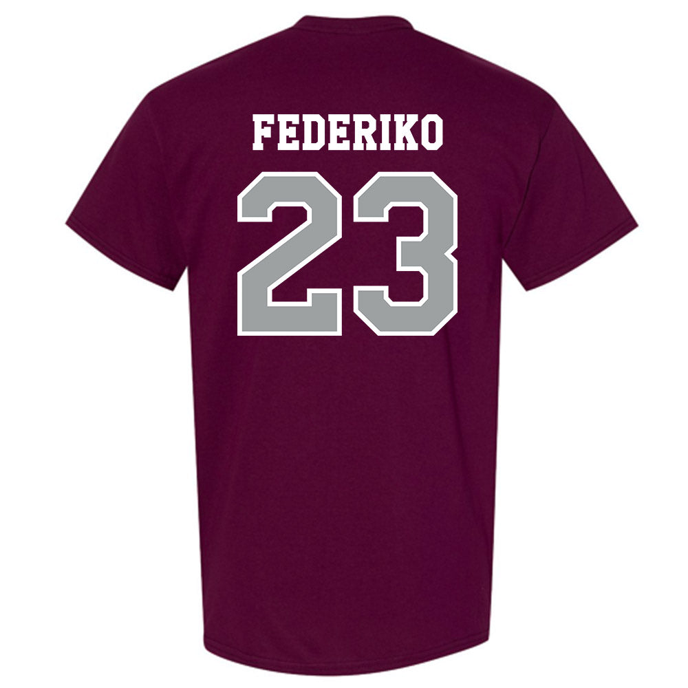 Texas A&M - NCAA Men's Basketball : Federiko Federiko - Classic Shersey T-Shirt-1