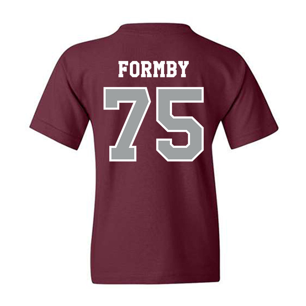 Texas A&M - NCAA Football : Wilkin Formby - Classic Shersey Youth T-Shirt-1