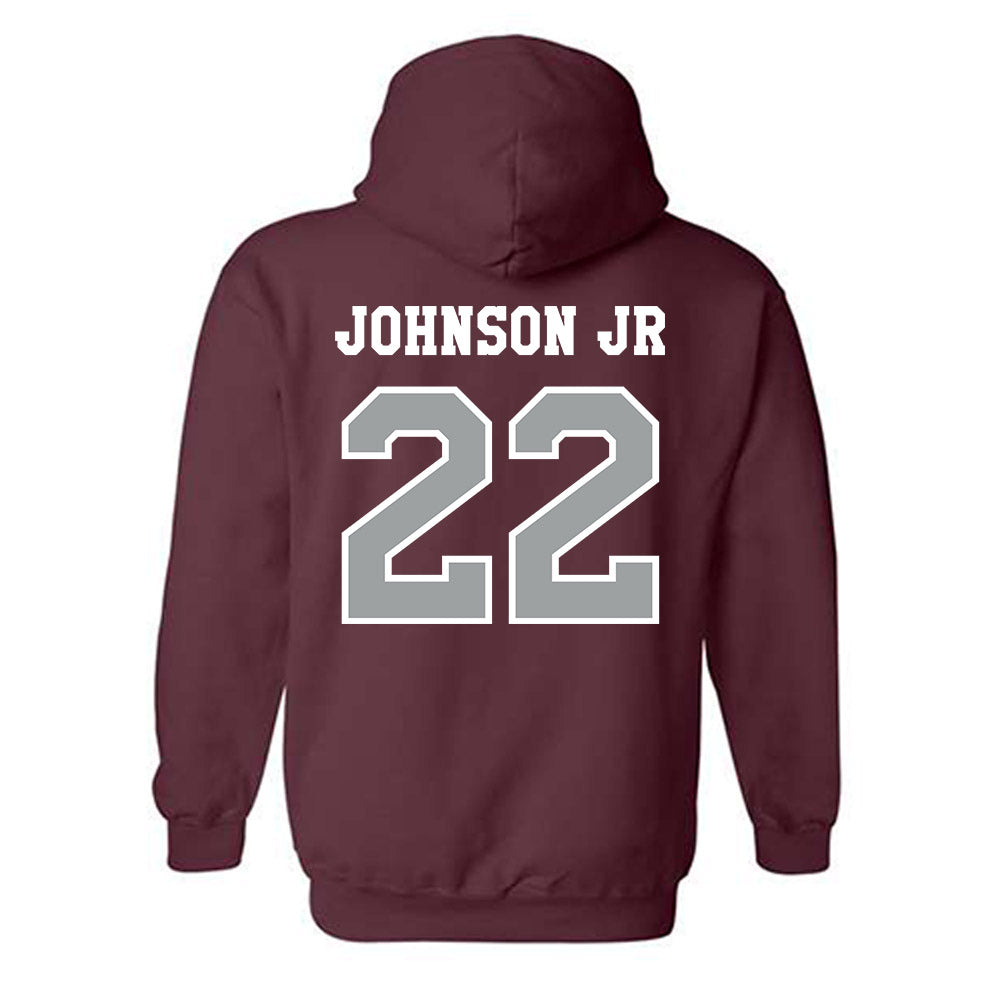Texas A&M - NCAA Football : Rashad "Tom Tom" Johnson Jr - Classic Shersey Hooded Sweatshirt-1
