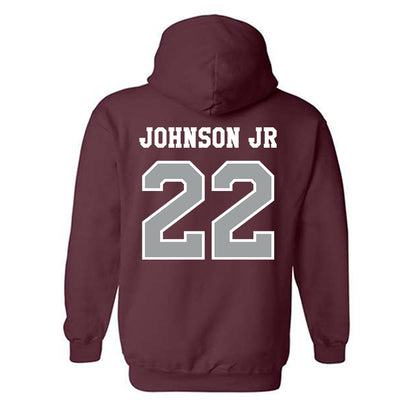 Texas A&M - NCAA Football : Rashad "Tom Tom" Johnson Jr - Classic Shersey Hooded Sweatshirt-1