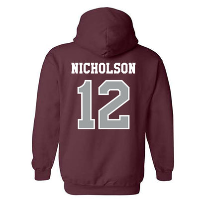 Texas A&M - NCAA Women's Volleyball : Lily Nicholson - Classic Shersey Hooded Sweatshirt-1