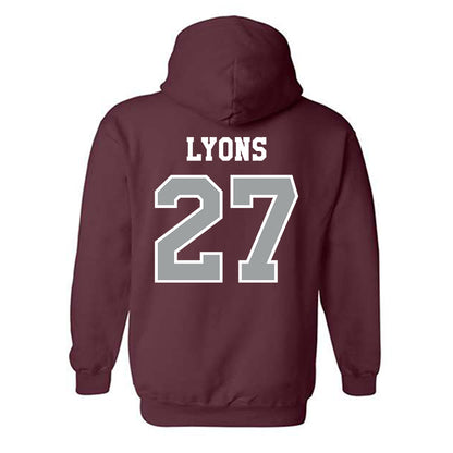 Texas A&M - NCAA Baseball : Gavin Lyons - Classic Shersey Hooded Sweatshirt-1