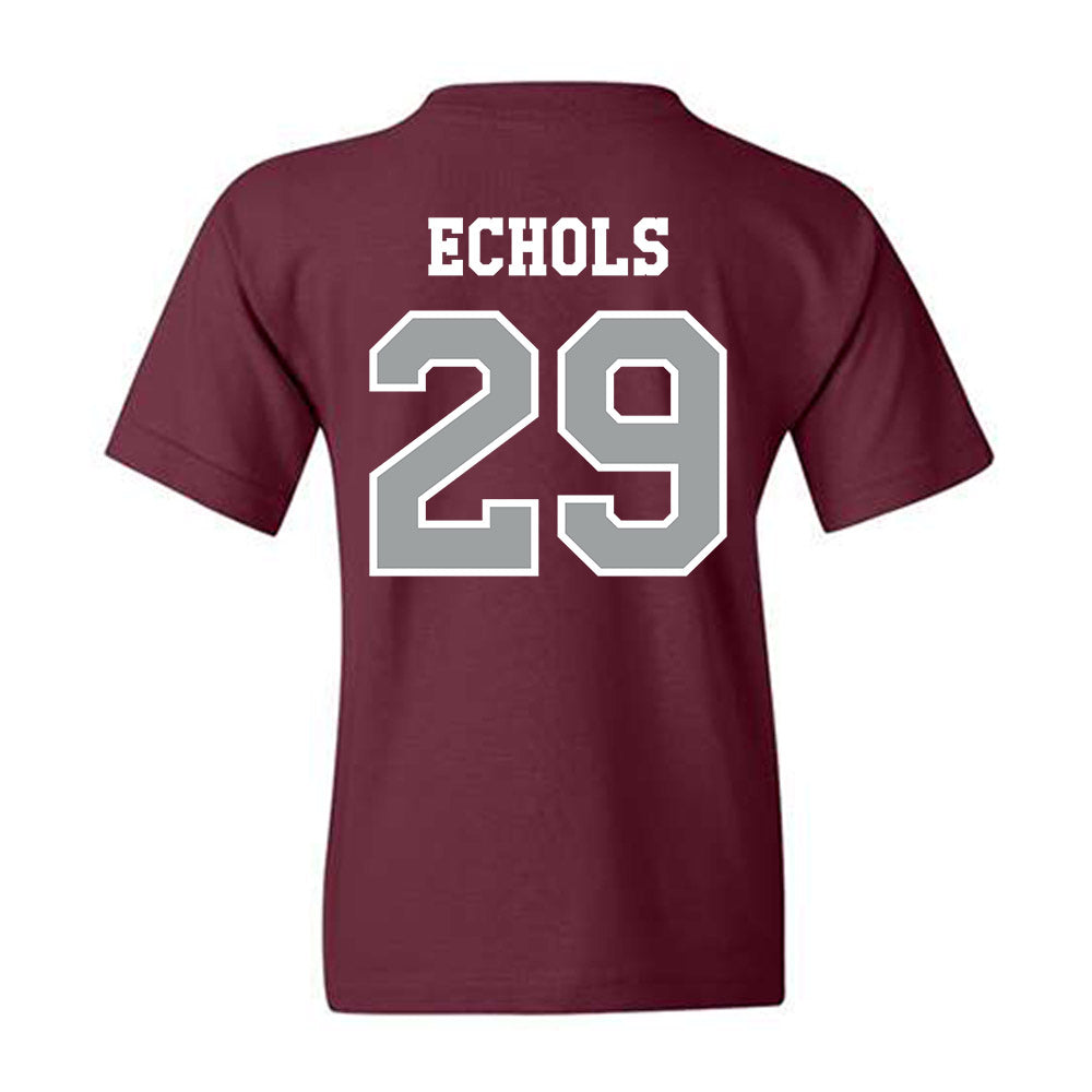 Texas A&M - NCAA Football : Justin Echols - Classic Shersey Youth T-Shirt-1