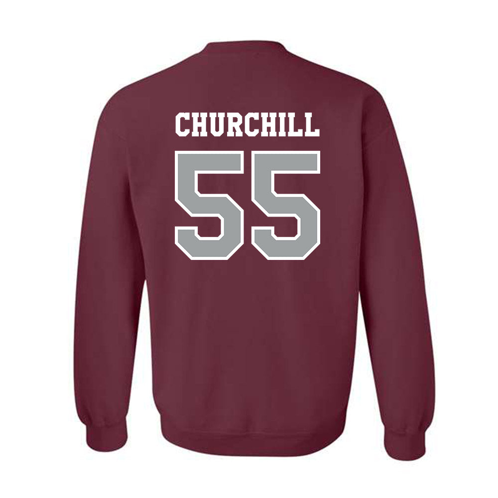 Texas A&M - NCAA Women's Soccer : Ireland Churchill - Classic Shersey Crewneck Sweatshirt-1