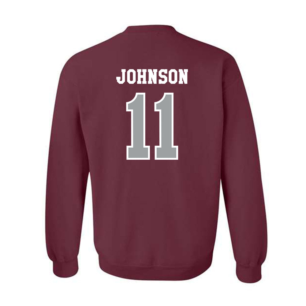 Texas A&M - NCAA Football : Kelshaun Johnson - Classic Shersey Crewneck Sweatshirt-1