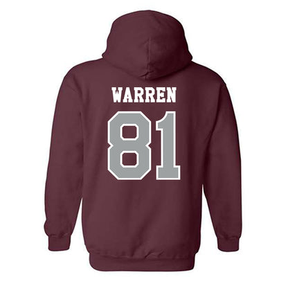 Texas A&M - NCAA Football : Jayden Warren - Classic Shersey Hooded Sweatshirt-1