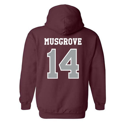 Texas A&M - NCAA Women's Volleyball : Kirra Musgrove - Classic Shersey Hooded Sweatshirt-1