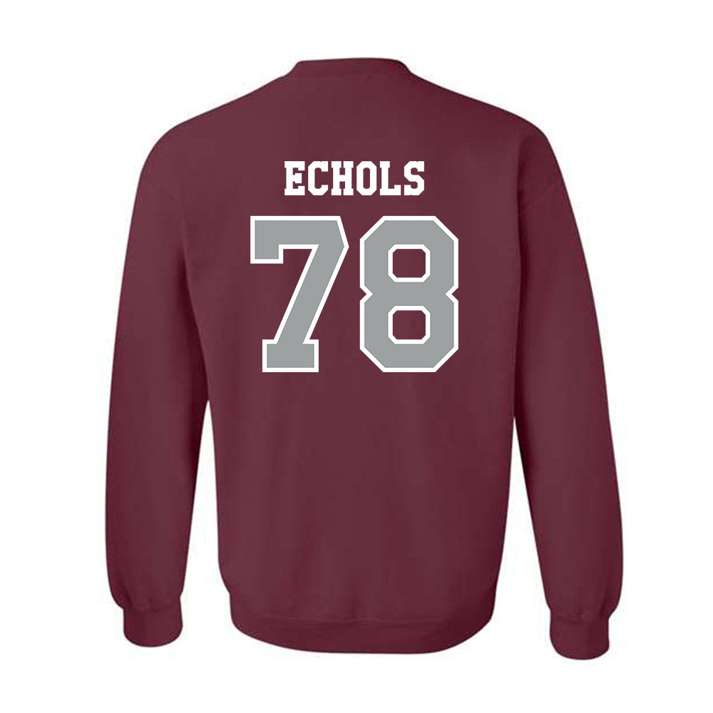 Texas A&M - NCAA Football : Coen Echols - Classic Shersey Crewneck Sweatshirt-1
