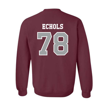 Texas A&M - NCAA Football : Coen Echols - Classic Shersey Crewneck Sweatshirt-1
