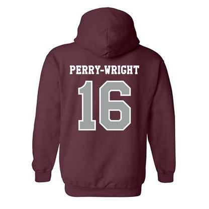 Texas A&M - NCAA Football : Bryce Perry-Wright - Classic Shersey Hooded Sweatshirt-1