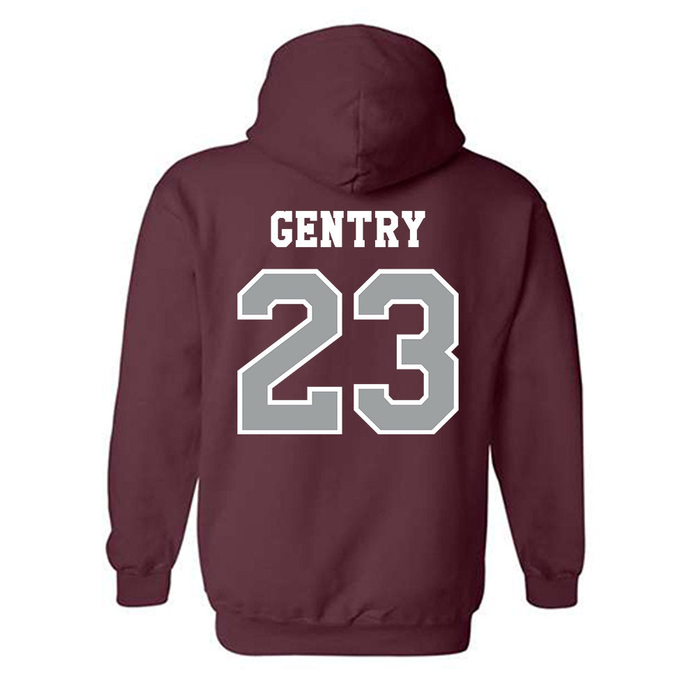 Texas A&M - NCAA Women's Basketball : Gianna Gentry - Classic Shersey Hooded Sweatshirt-1