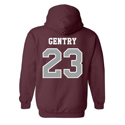 Texas A&M - NCAA Women's Basketball : Gianna Gentry - Classic Shersey Hooded Sweatshirt-1