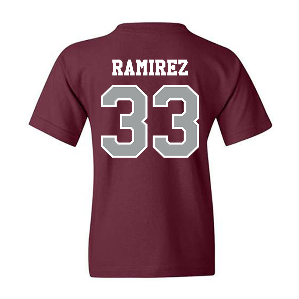 Texas A&M - NCAA Baseball : David Ramirez - Classic Shersey Youth T-Shirt-1