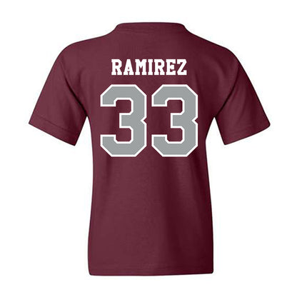 Texas A&M - NCAA Baseball : David Ramirez - Classic Shersey Youth T-Shirt-1
