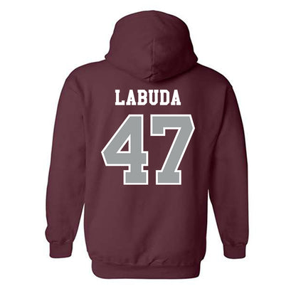 Texas A&M - NCAA Baseball : Blake Labuda - Classic Shersey Hooded Sweatshirt-1