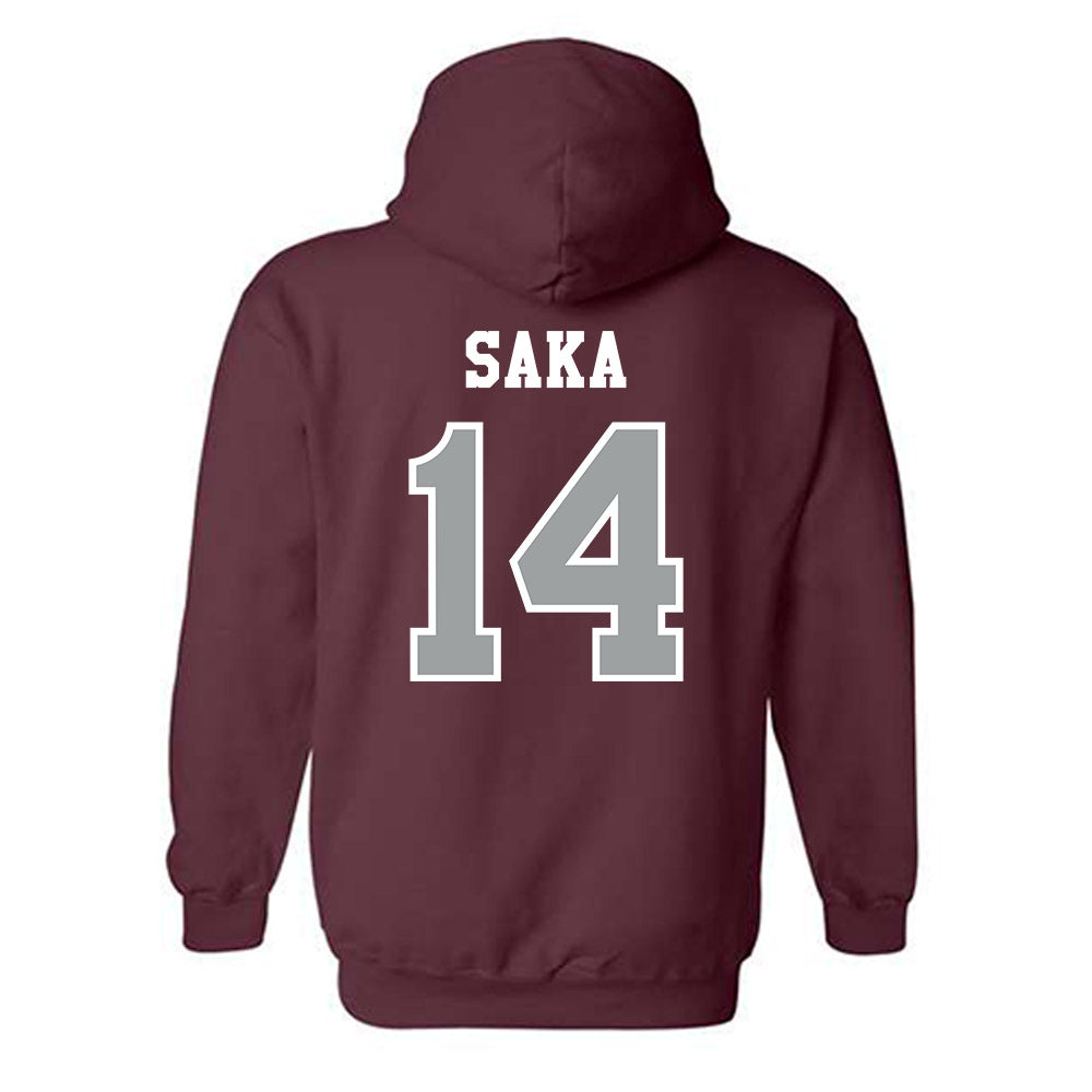 Texas A&M - NCAA Football : Anto Saka - Classic Shersey Hooded Sweatshirt-1