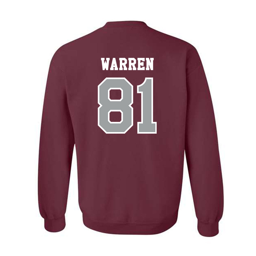Texas A&M - NCAA Football : Jayden Warren - Classic Shersey Crewneck Sweatshirt-1
