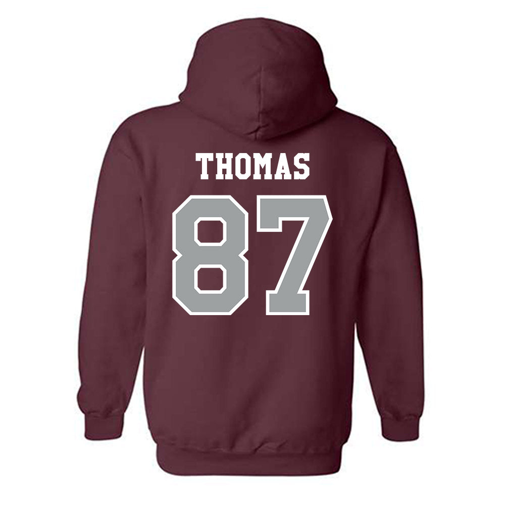 Texas A&M - NCAA Football : Houston Thomas - Classic Shersey Hooded Sweatshirt-1