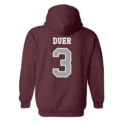 Texas A&M - NCAA Baseball : Jake Duer - Classic Shersey Hooded Sweatshirt-1
