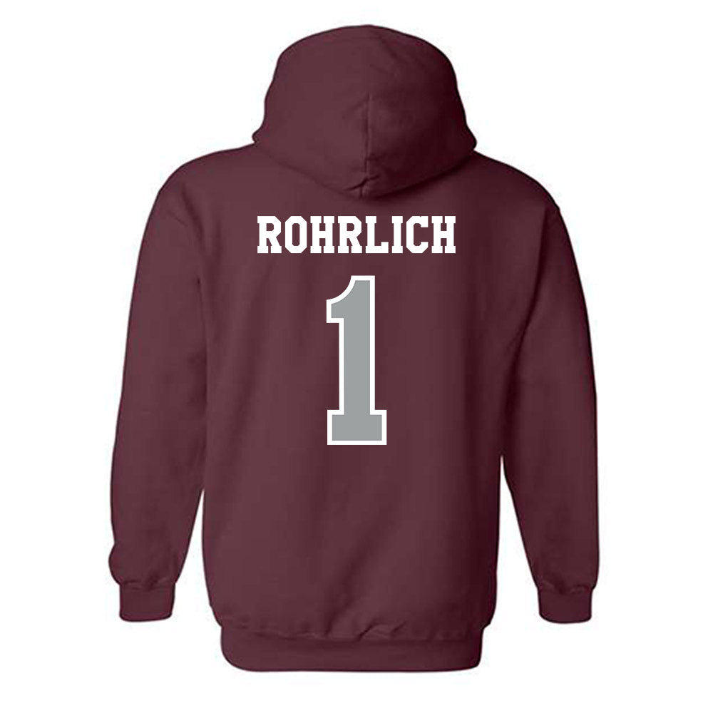 Texas A&M - NCAA Softball : Reagan Rohrlich - Classic Shersey Hooded Sweatshirt-1