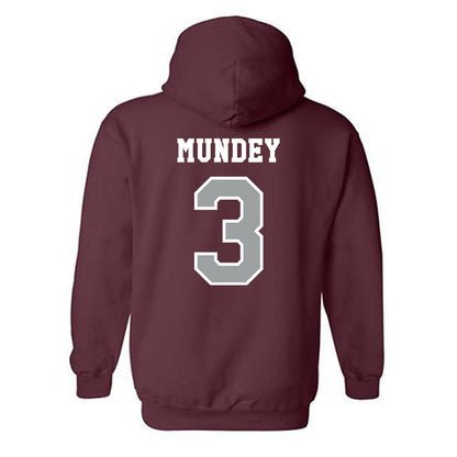 Texas A&M - NCAA Men's Basketball : Neiko Mundey - Classic Shersey Hooded Sweatshirt-1