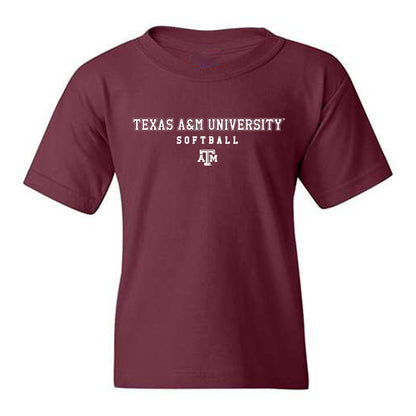 Texas A&M - NCAA Softball : Paislie Allen - Classic Shersey Youth T-Shirt-0