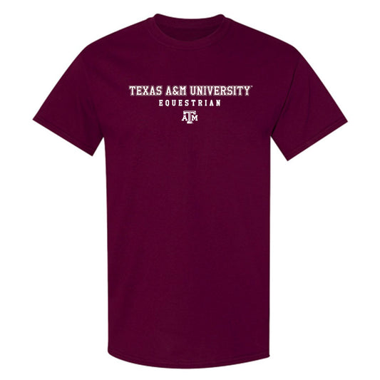 Texas A&M - NCAA Equestrian : Grace Shipman - Classic Shersey T-Shirt-0