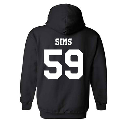Texas A&M - NCAA Football : Chace Sims - Classic Shersey Hooded Sweatshirt-1