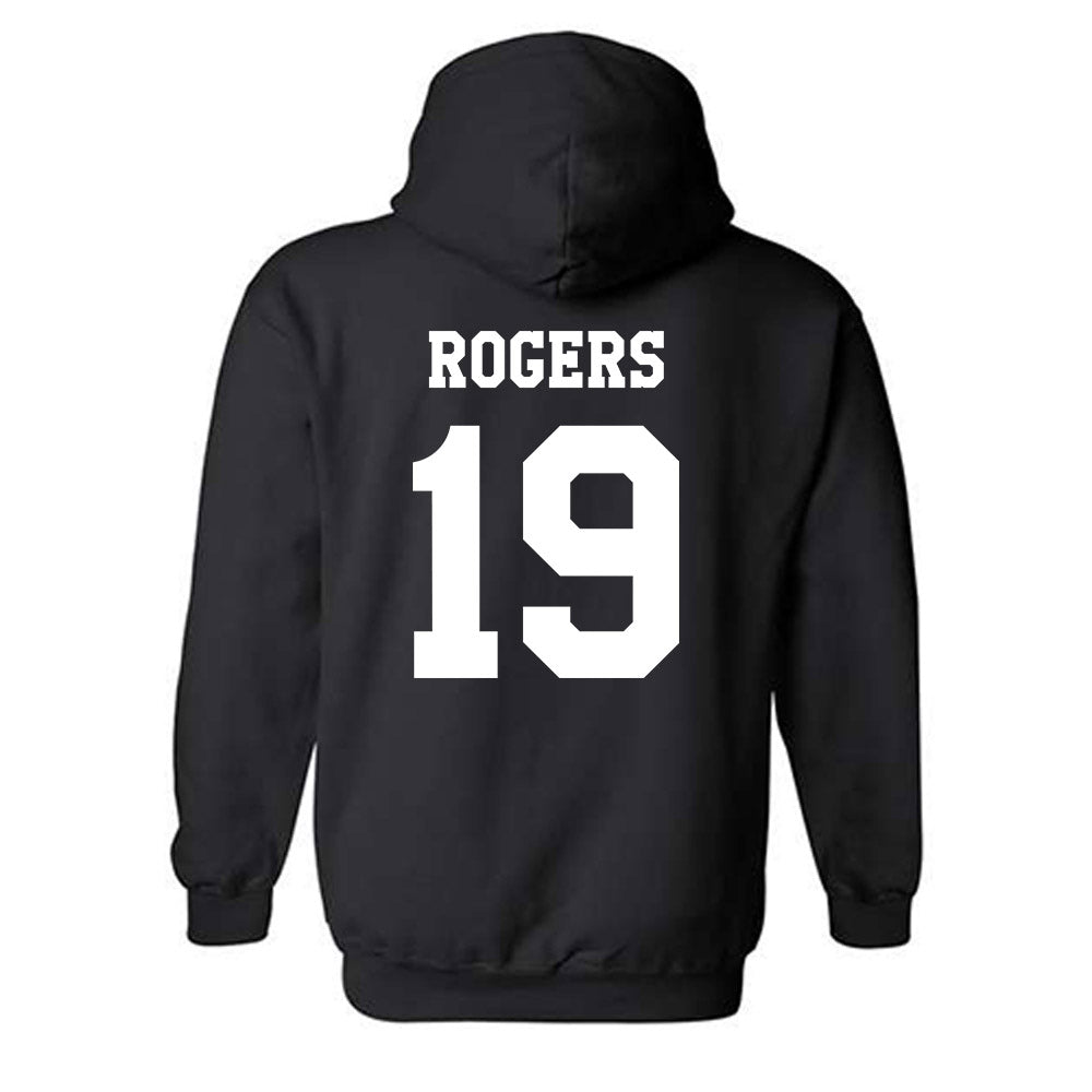Texas A&M - NCAA Football : Bravion Rogers - Classic Shersey Hooded Sweatshirt-1