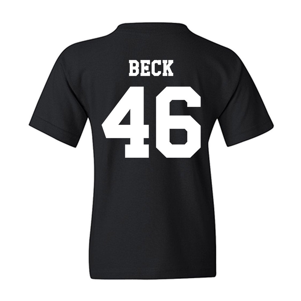Texas A&M - NCAA Football : Qui Beck - Classic Shersey Youth T-Shirt-1