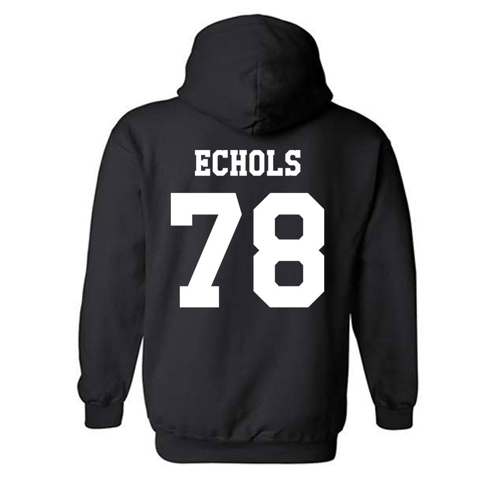 Texas A&M - NCAA Football : Coen Echols - Classic Shersey Hooded Sweatshirt-1