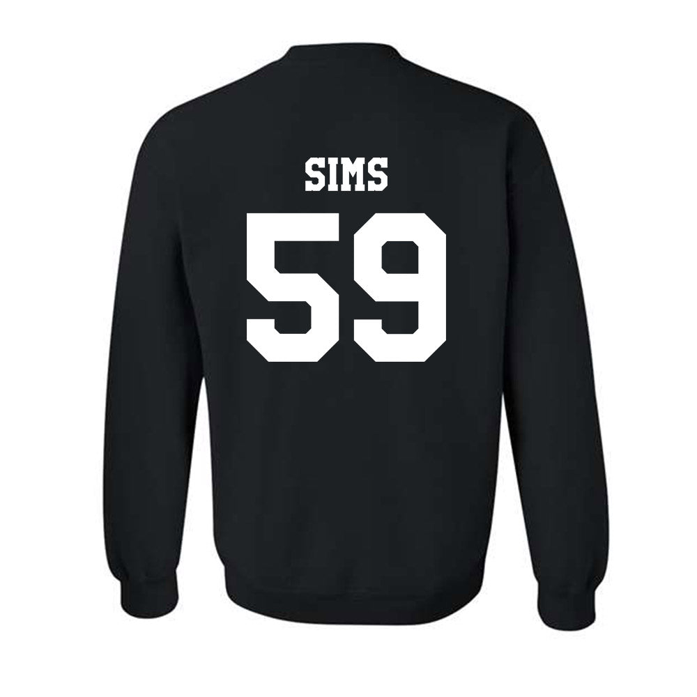 Texas A&M - NCAA Football : Chace Sims - Classic Shersey Crewneck Sweatshirt-1