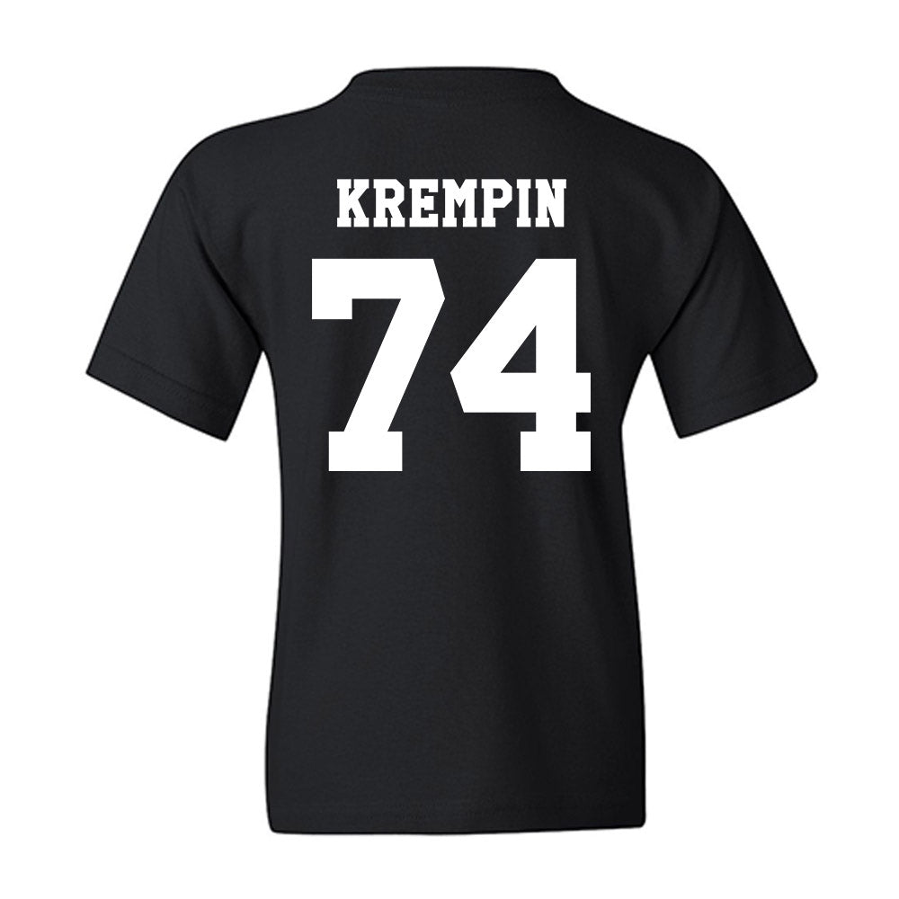 Texas A&M - NCAA Football : Zaden Krempin - Classic Shersey Youth T-Shirt-1